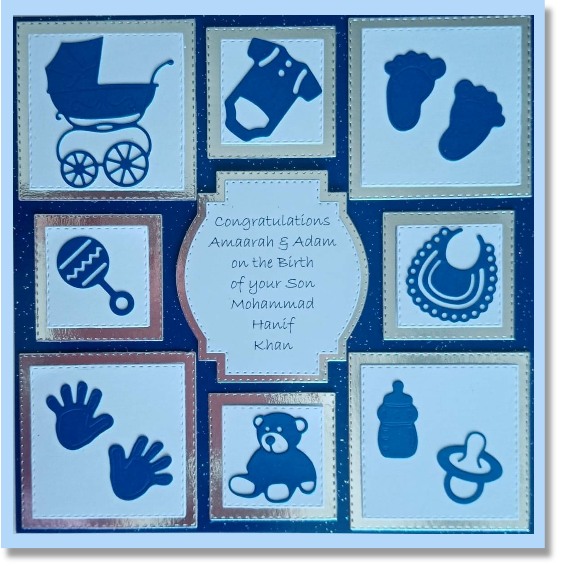 Includes Christening Cards